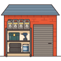 Corner Shop Illustration